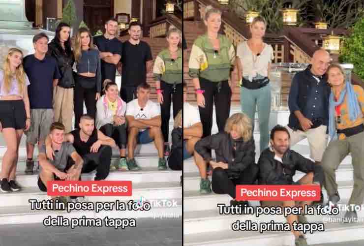 pechino express video cast 
