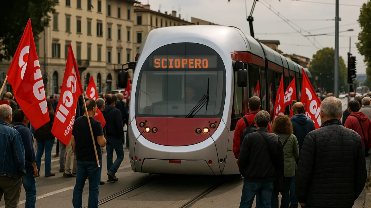 Sciopero tranvia Firenze: info e orari del 10 ottobre 2026