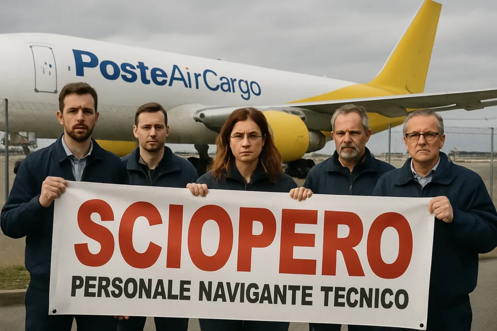 Sciopero Poste Air Cargo 16 ottobre 2026: info e disagi previsti