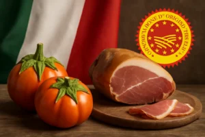 Denominazioni di origine protetta: Melanzana Rossa di Rotonda e Prosciutto di San Daniele