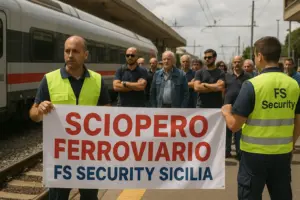 Sciopero ferroviario FS Security Sicilia: l'8 ottobre 2026