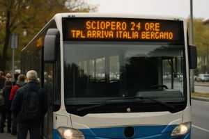 Sciopero TPL Arriva Italia Bergamo: il 16 ottobre stop 24 ore