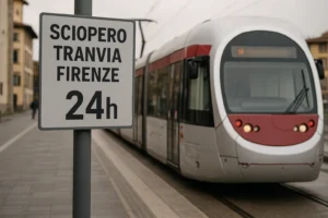 Sciopero tranvia a Firenze il 10 ottobre 2026: info