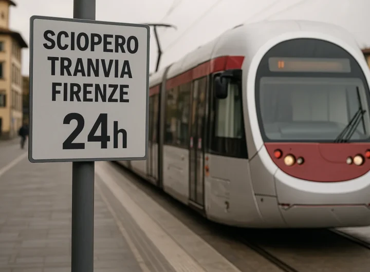 Sciopero tranvia a Firenze il 10 ottobre 2026: info