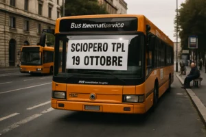 Sciopero TPL Bus International Service Roma: 19 ottobre