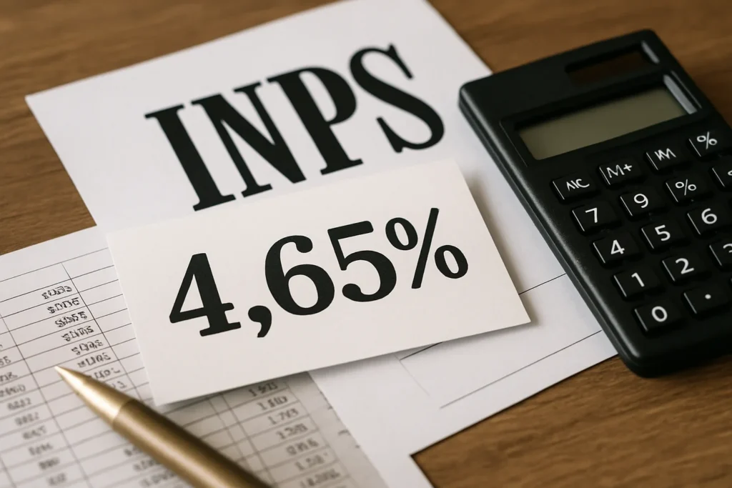 Interessi di dilazione INPS: aumento al 4,65% da settembre 2026