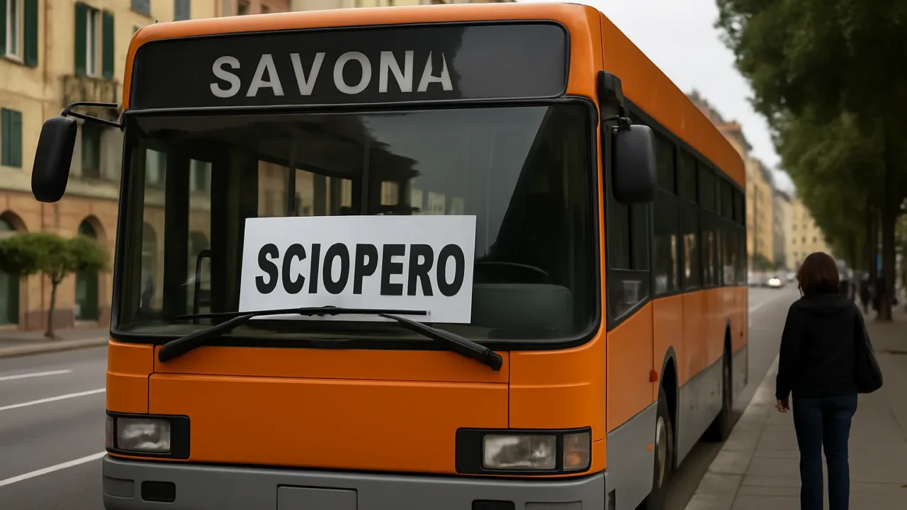 Sciopero TPL Savona il 19 ottobre: orari e info utili