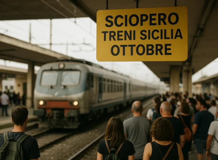 Sciopero treni Sicilia 12-13 ottobre: orari e informazioni