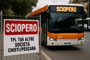 Sciopero TPL Chieti e Pescara il 16 ottobre: info e disagi