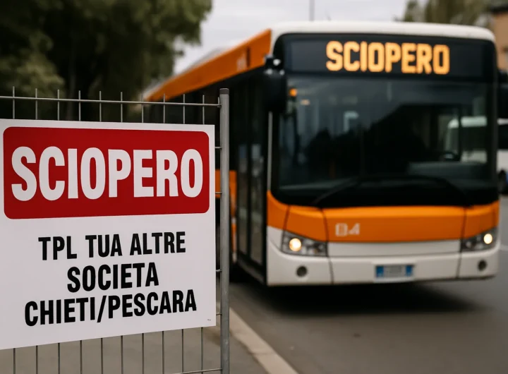 Sciopero TPL Chieti e Pescara il 16 ottobre: info e disagi