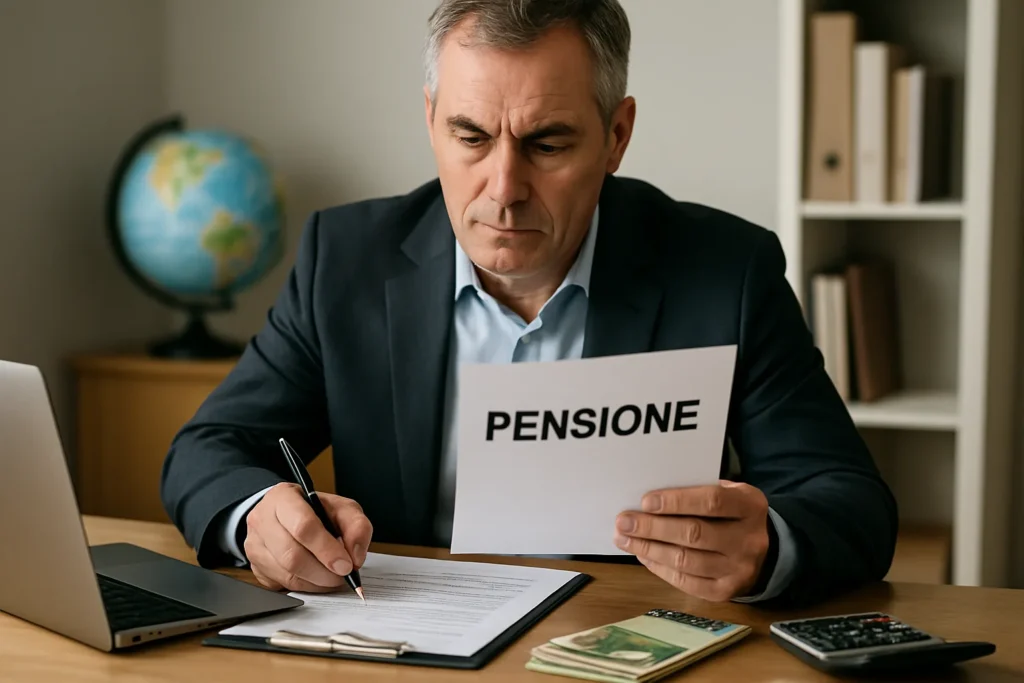 Pensione in cumulo con periodi assicurativi esteri: valutazione secondo la Circolare INPS 107