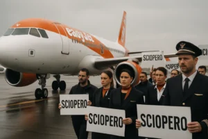 Sciopero EasyJet 16 ottobre 2026: stop 24h del personale navigante