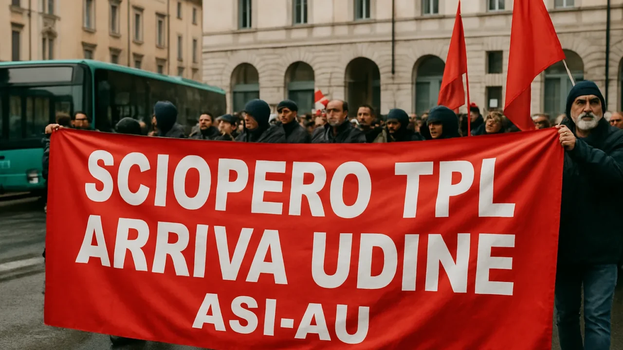 Sciopero TPL Arriva Udine il 20 ottobre 2026: info e disagi