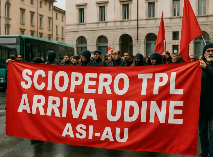 Sciopero TPL Arriva Udine il 20 ottobre 2026: info e disagi