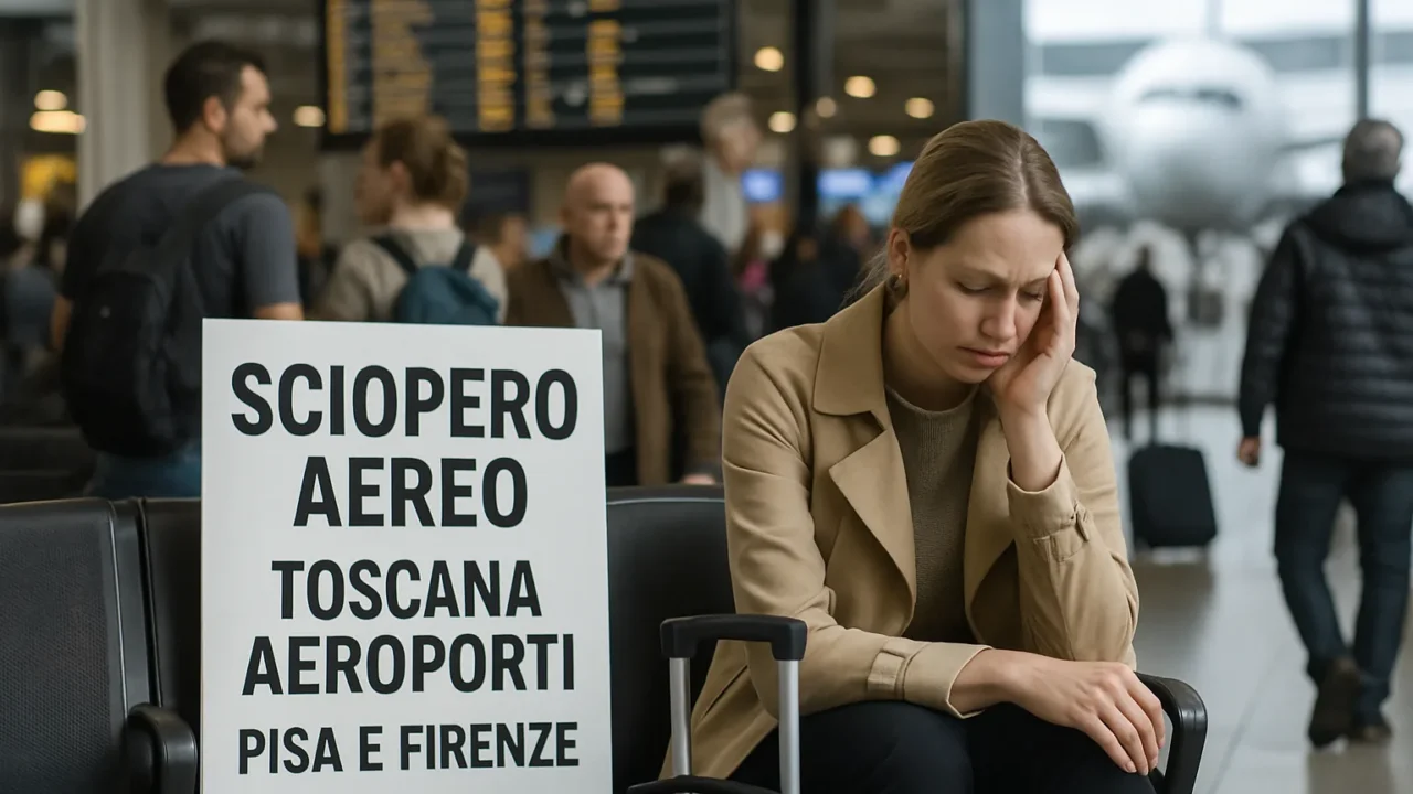 Sciopero Toscana Aeroporti Pisa e Firenze: info 16 ottobre