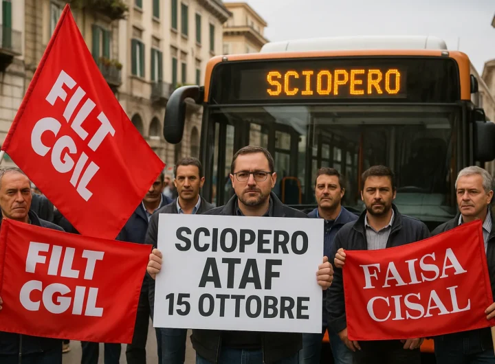 Sciopero ATAF Foggia il 15 ottobre: info e aggiornamenti
