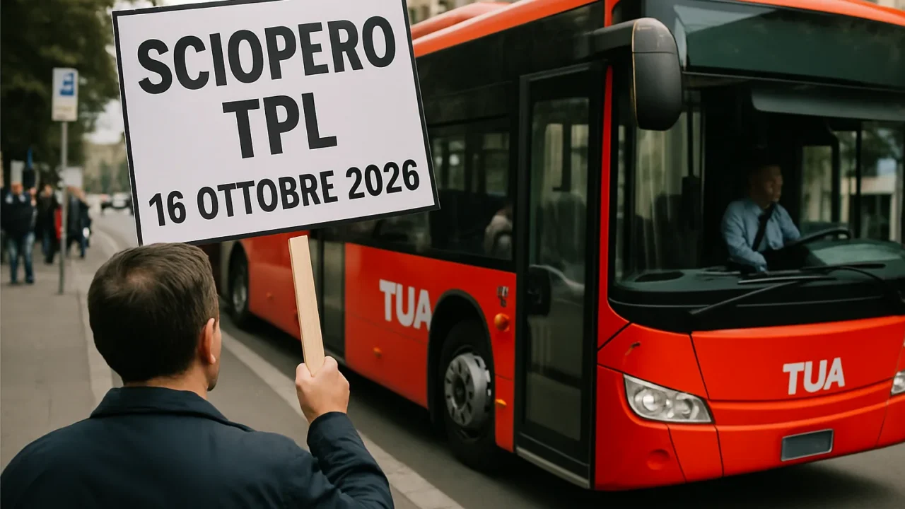 Sciopero TPL Chieti e Pescara TUA: info e aggiornamenti 16 ottobre