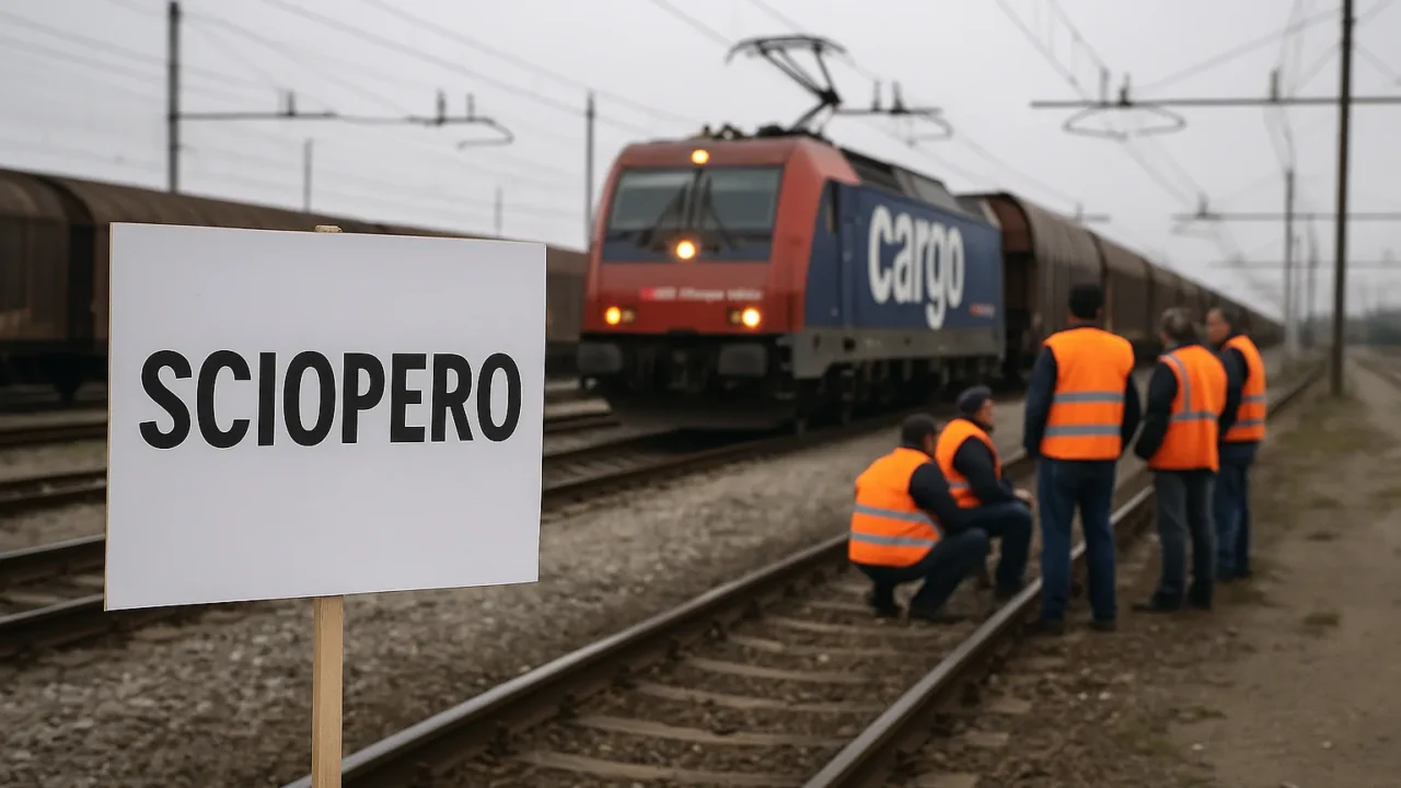 Sciopero SBB Cargo Italia: tutto quello che c'è da sapere sul 13-14 ottobre