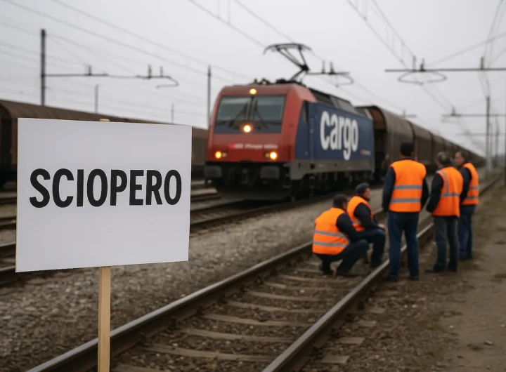 Sciopero SBB Cargo Italia: tutto quello che c'è da sapere sul 13-14 ottobre