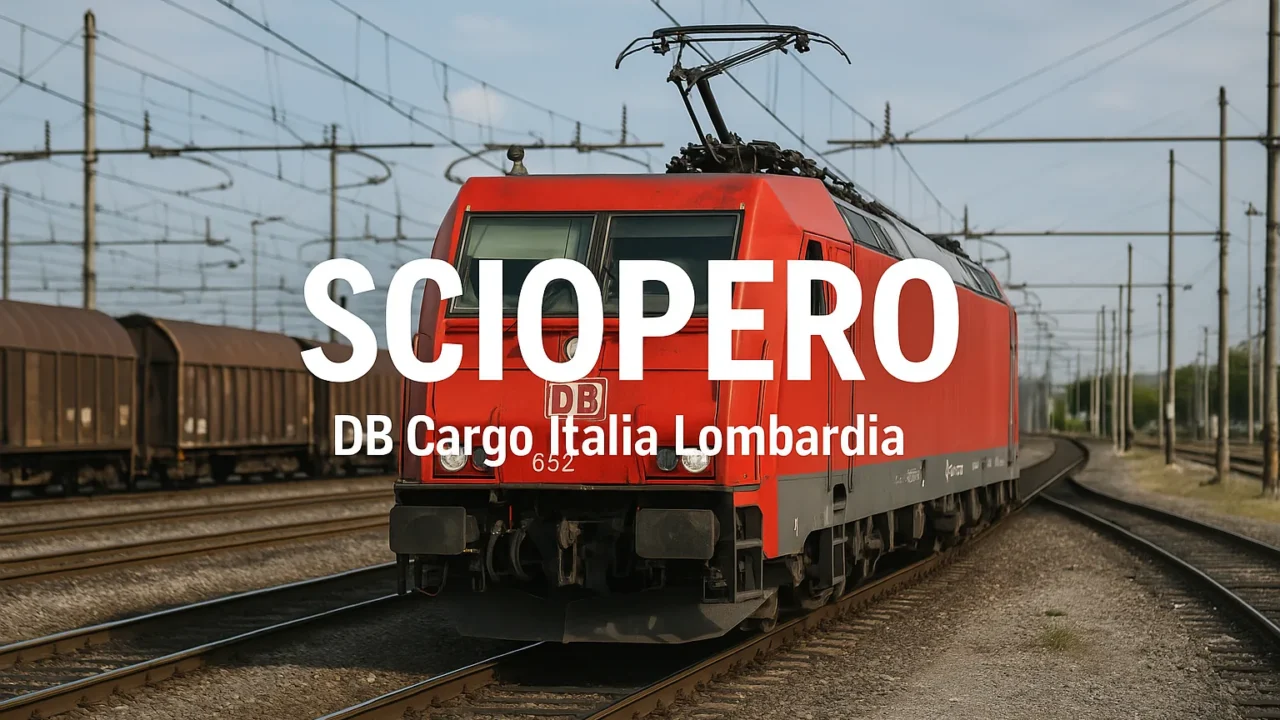 Sciopero DB Cargo Italia Lombardia: tutto sul 15 ottobre 2026