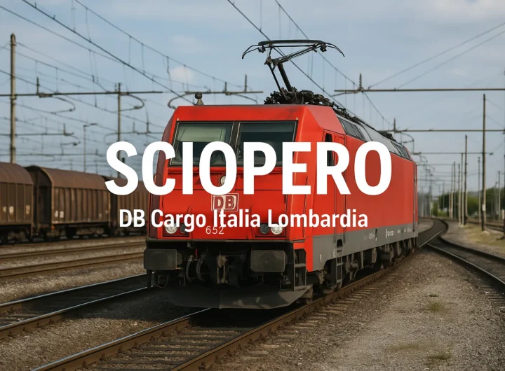 Sciopero DB Cargo Italia Lombardia: tutto sul 15 ottobre 2026