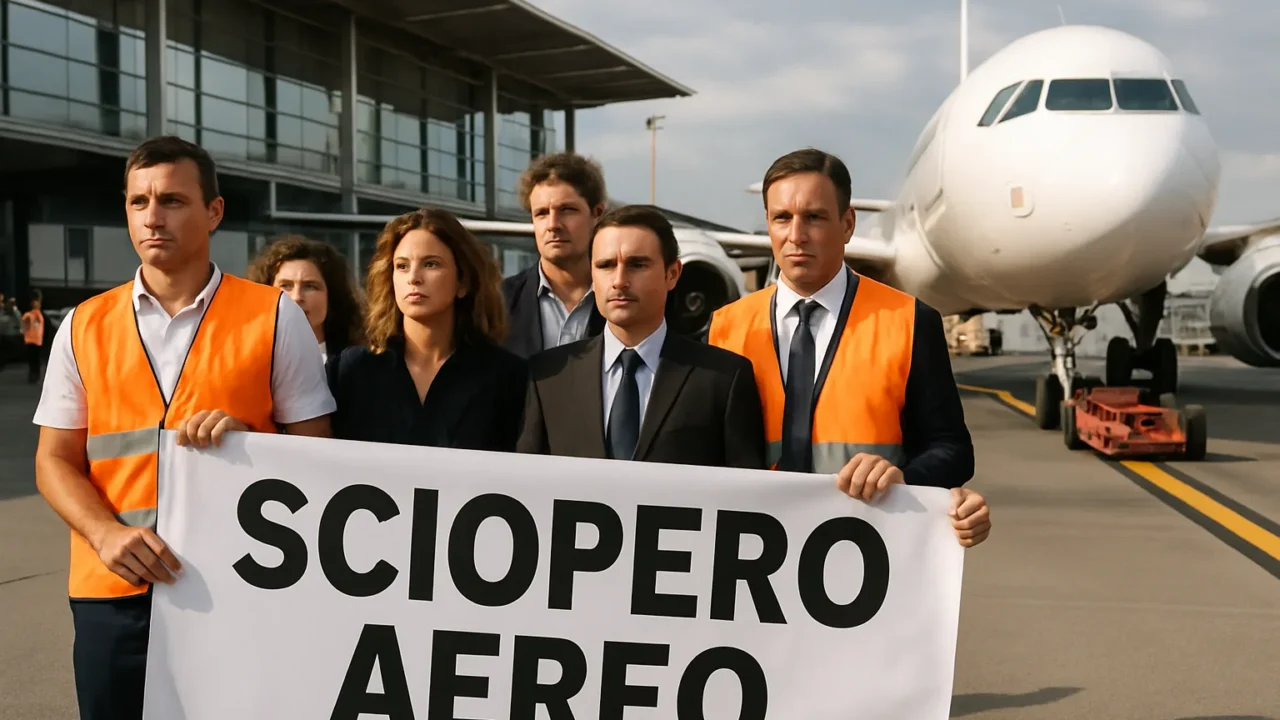 Sciopero aereo Toscana Aeroporti il 16 ottobre: cosa sapere