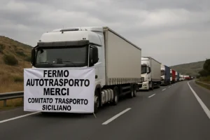 Sciopero trasporto merci Sicilia: fermo di 120 ore dal 16 al 20 ottobre